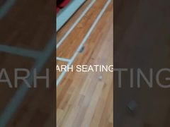 Blauer Rücken, HDPE Eimer-Sitz, einziehbarer Bleacher-Sitz, 700-900 mm Schritt