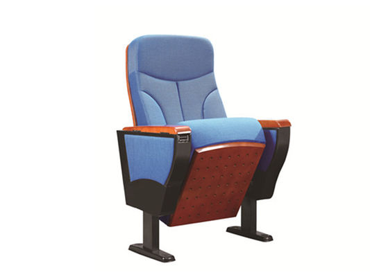 Feuerdichte Stoffe Sperrholzdeckel Weich faltbar Auditoriumsstühle MDF Tablet